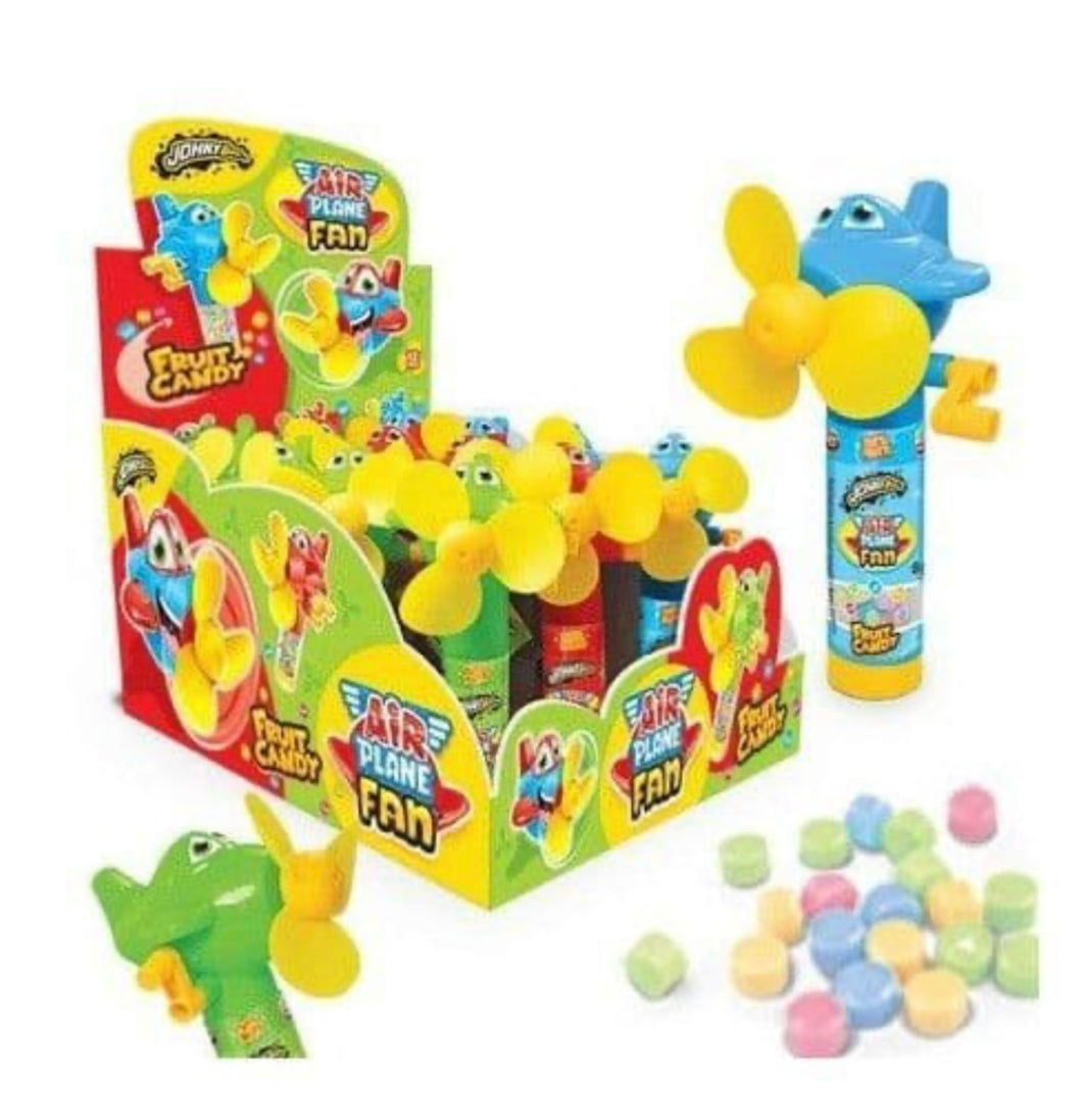 Airplane fan with sweets £1.50 each