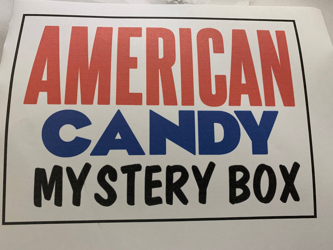 American candy mystery box